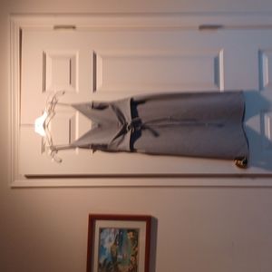 NWT Sexy Sage Green Strappy Lace Front Detail Body Con Dress